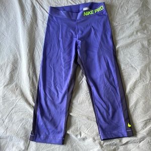 EUC Nike Pro leggings